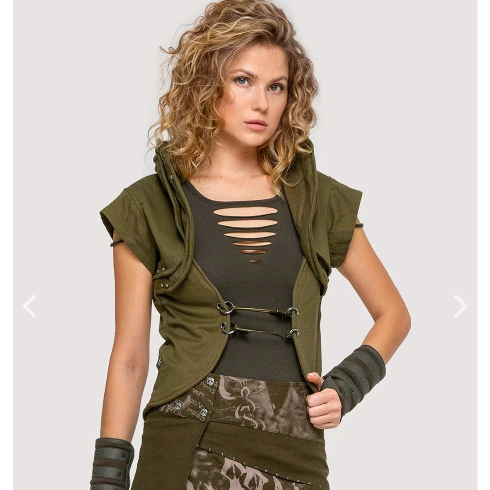 PSYLO Mad Max Vest size 2 ethically handcrafted post-apocalyptic style